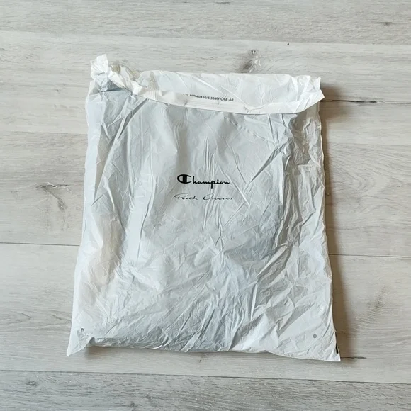 CHAMPION CARGO DIETRICH DRAWSTRING PANTS BLACK Rick‎ Owens/SSENSE Size Large NWT